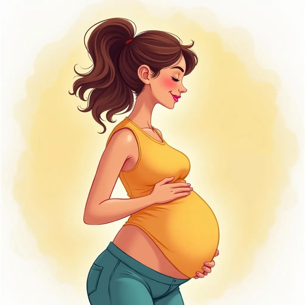 Image of mother and child interacting happily