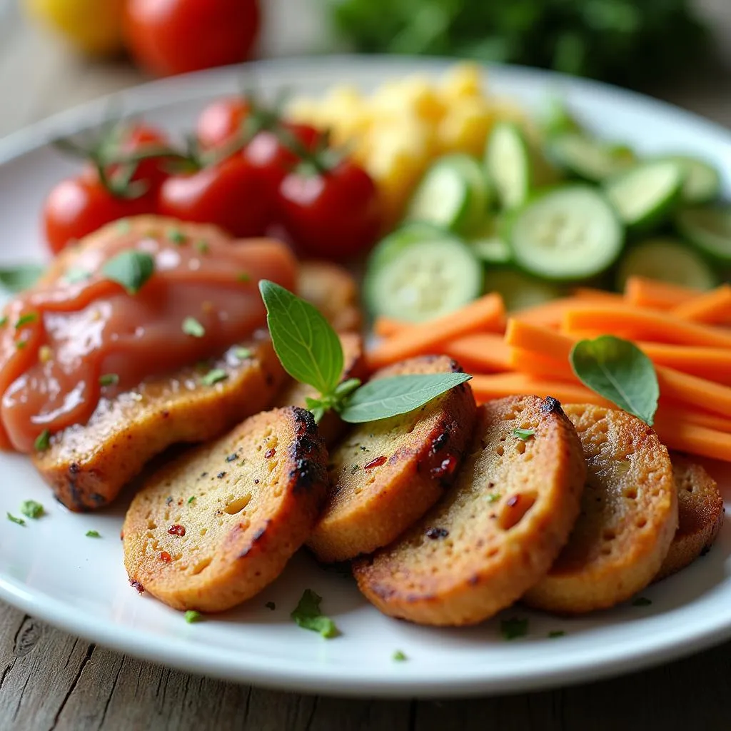 Image depicting the importance of balanced diet during pregnancy